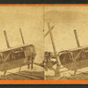 Dutch Gap mud scow, sunk by a Rebel shell on Thanksgiving day.
