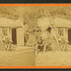 Bombproof quarters of Maj. Strong, at Dutch Gap. 16th N. Y. Artillery.