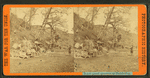 Bomb proof quarters at Dutch Gap; view taken during Thanksgiving day while under fire.