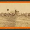 Colored convalescent soldiers resting after a march, at Aiken's Landing, James River, Va.