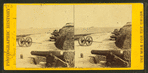 Fort Johnson battery. Ft. Sumpter [sic] in the distance.