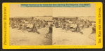 Soldiers' quarters in the Union Fort Rice adjoining Fort Sedgwick ("fort Hell."...
