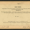 The Army of the Potomac. The stand in front of the President's house occupied by the President and Cabinet, Grant and Sherman, and reviewing officers.