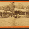 The Army of the Potomac. The stand in front of the President's house occupied by the President and Cabinet, Grant and Sherman, and reviewing officers.