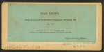 Head quarters of the Christian Commission, Richmond, Va.