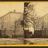 Mansion occupied by Jeff. Davis, during the rebellion, cor. Clay and Twelfth St. Richmond, Va.