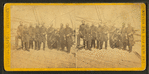 Admiral Dahlgren and staff, U. S. S. Pawnee, Charleston Harbor, S. C.