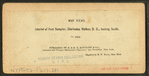 Interior of Fort Sumpter [sic], Charleston Harbor, S. C., looking south.