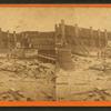 Interior of Fort Sumpter [sic], Charleston Harbor, S. C., looking south.