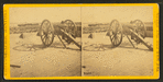 View from east angle parapet of Ft Sumter Charleston Harbor S. C. facing Morris Island.