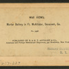Mortar battery in Ft. McAllister, Savannah, Ga.