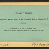 300 pound Parrot gun, in Ft. Chatfield, Morris Island, S. C..