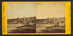 Outer picket line of the old Spanish castle, St. Marcus, St. Augustine, Fla.