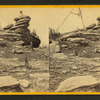 Pulpit Rock, Lookout Mountain, Tenn., the place where Jeff. Davis addressed the Rebel armies.