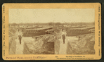 The siege of Yorktown, Va. [View of Battery No. 1, manned by First Connecticut Heavy Artillery Company B.]