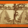Pontoon bridge at Broadway Landing across the Appomatox River.