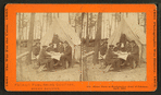 Dinner party at headquarters Army of Potomac, April, 1864.