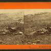 The horrors of war. [Dead Union soldier at Gettysburg.]