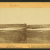 Wagon train crossing the Rappahannock River.