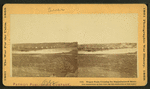 Wagon train crossing the Rappahannock River.