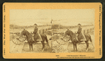 Old Tecumseh" himself. [Portrait of General Sherman on horseback.]