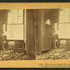 Where one of Grant's messengers called. [Damage from shelling, Dunlop house parlor, Petersburg.]