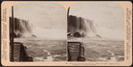 Majestically grand - the falls, from the "Maid of the Mist," Niagara, U.S.A.