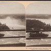 Niagara and its great cloud of rising spray, from the distant  tower, U.S.A.