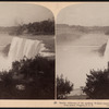 Marble whiteness of the seething waters - American and Luna Falls, and River from Goat Island, Niagara, U.S.A.