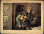 The child and her father.