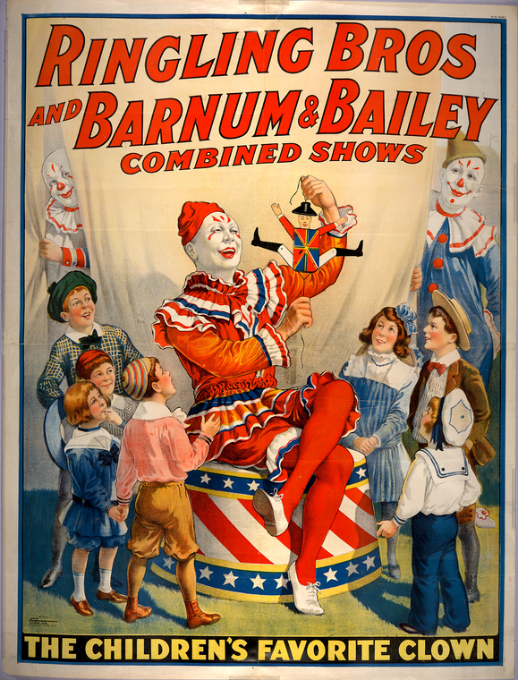 Ringling Bros and Barnum & Bailey combined shows circus poster - NYPL ...