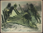 The discovery of an old wreck.