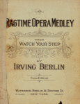 Ragtime opera melody from Watch your step