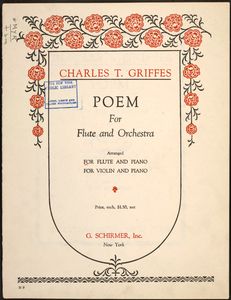 Poem : for flute and orchestra