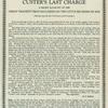 Custers[sic] last charge : march-galop descriptive