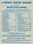 Custers[sic] last charge : march-galop descriptive