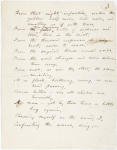 "A Child's Reminiscence." Holograph poem [1859].