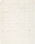 "A Child's Reminiscence." Holograph poem [1859].