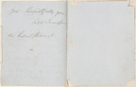 Emerson: An Appreciation. Holograph draft, unsigned, c. 1854.