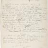 [Notes on] Emerson Essays -- 1st Series -- copyrighted 1847. Holograph MS, unsigned, undated.