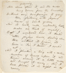 ["I saw in Louisiana a live-oak growing"]. Holograph poem, fragment