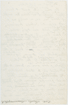 My Visits and Distributions. Unsigned holograph draft, [1863]. "The bearer, Mr. Walt Whitman...."