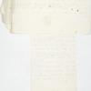 My Visits and Distributions. Unsigned holograph draft, [1863]. "The bearer, Mr. Walt Whitman...."
