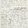 My Visits and Distributions. Unsigned holograph draft, [1863]. "The bearer, Mr. Walt Whitman...."