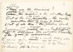 "Song of the Universal." Holograph, unsigned and undated.