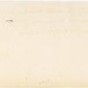 "What is this terrible suggestion." Holograph note fragment. Unsigned, undated.