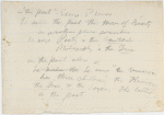 ["in 'The Poet'--Essays 2d series"]. Holograph reading notes on R. W. Emerson, "The Poet." Undated, unsigned.