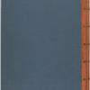 Custom binding, back cover.