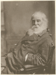 Frontispiece portrait photograph of Walt Whitman.