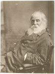 Frontispiece portrait photograph of Walt Whitman